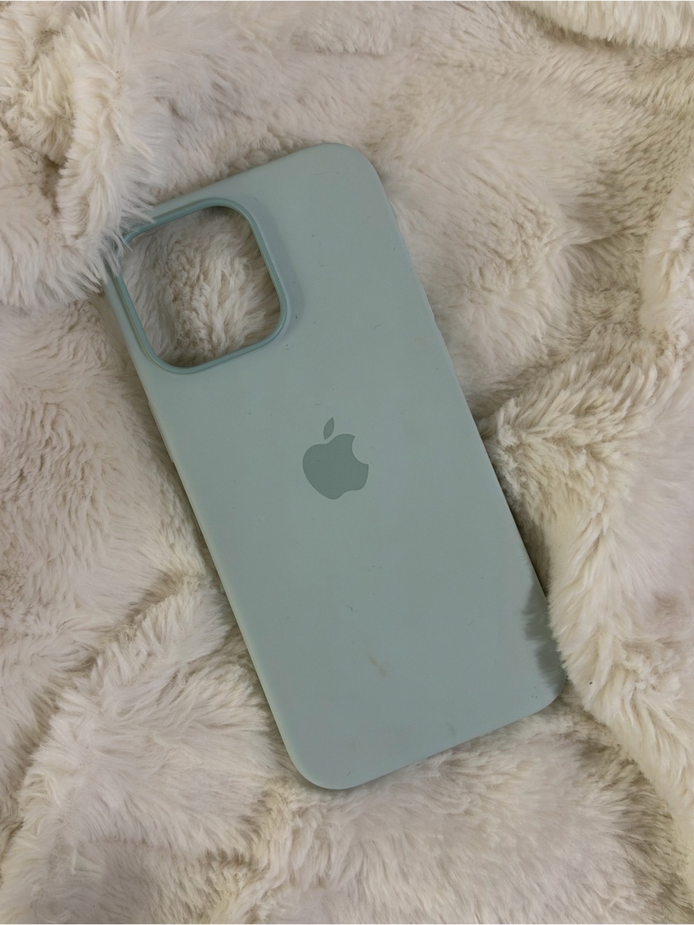 Apple Silicone MagSafe iPhone 16 Pro Max Case - Aquamarine
